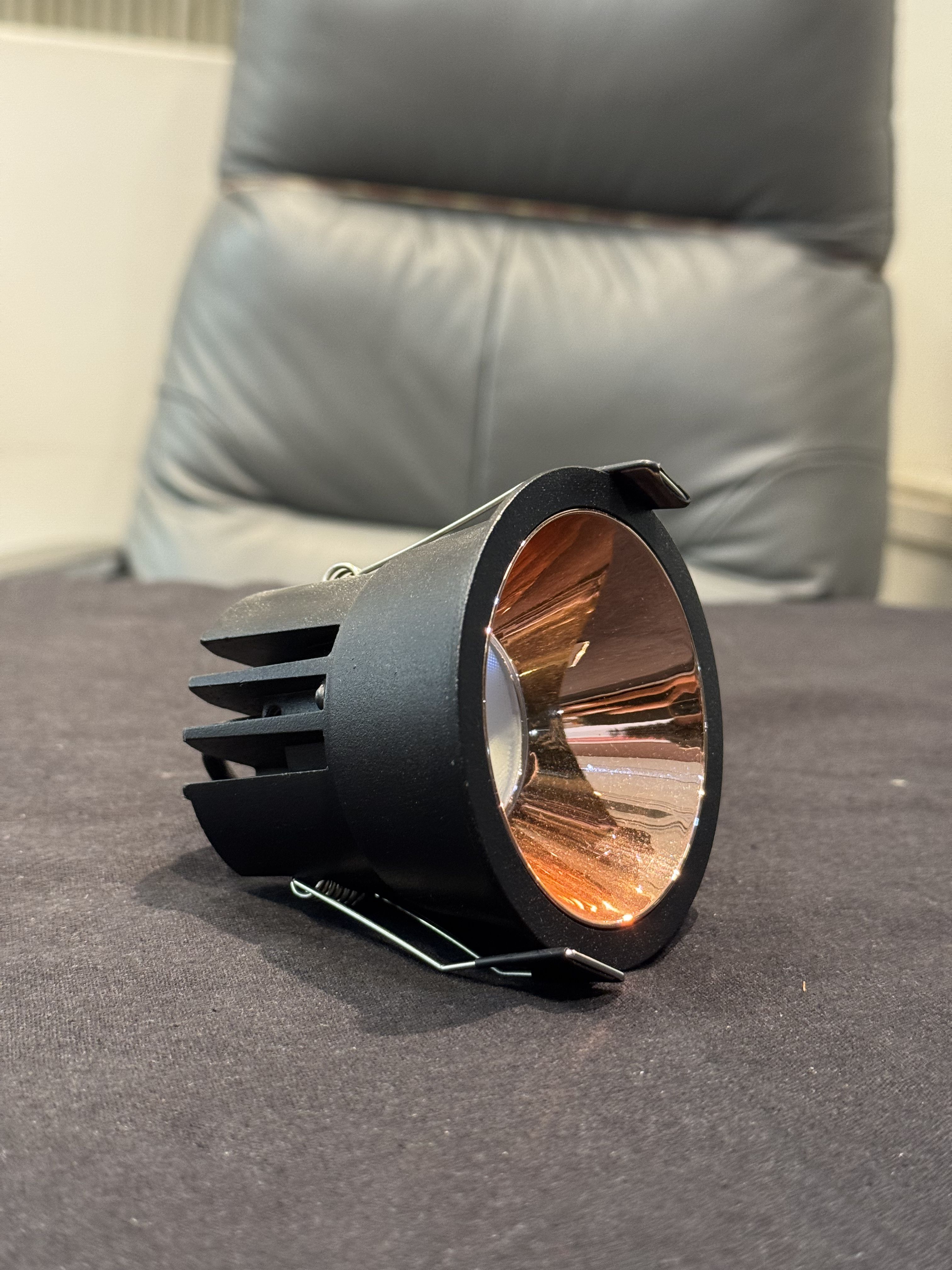 Black Recessed COB Downlight