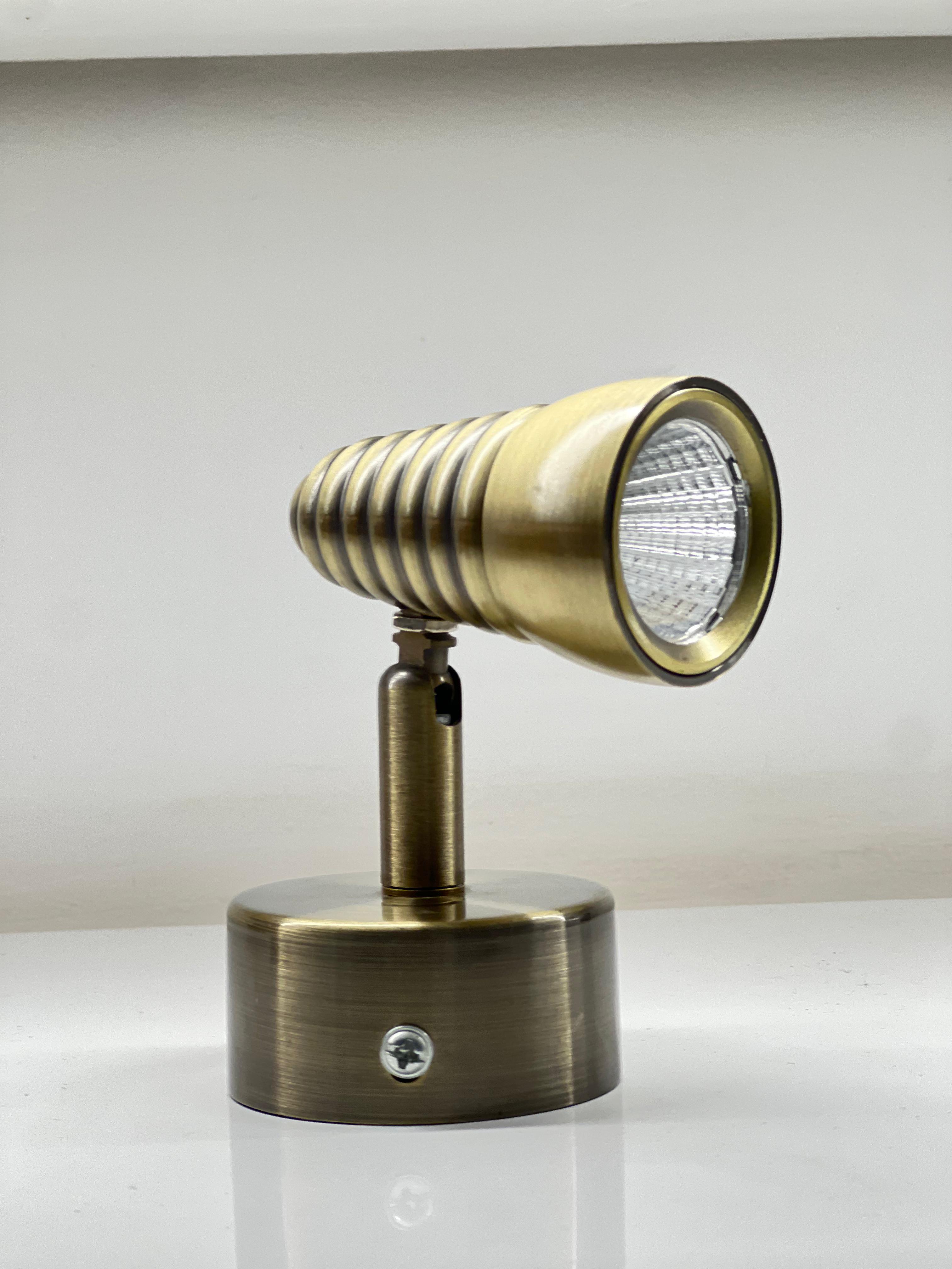 Small Square Gimbal Track Light