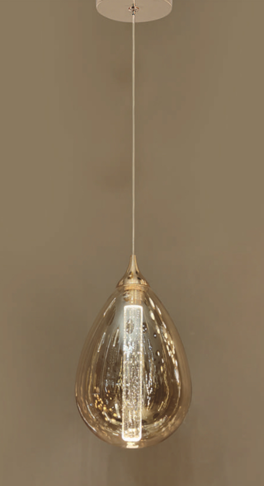 Gold Teardrop Pendant