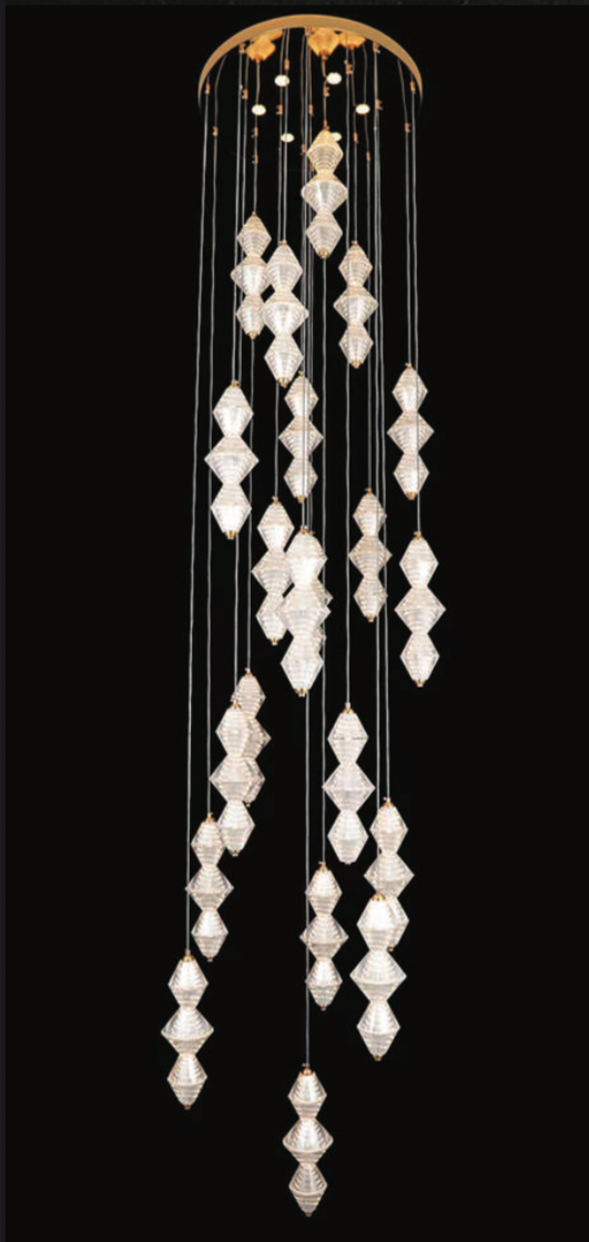 Crystal Branch Chandelier